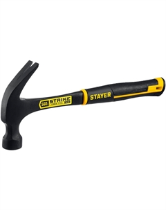 Молоток-гвоздодер Professional 2025-560 цельнометаллический с двухкомпонентной рукояткой, 560г Stayer
