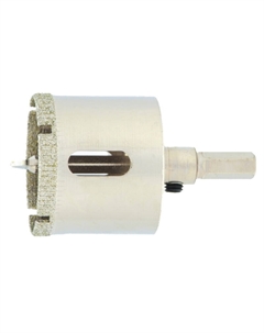 Сверло по керамической плитке и стеклу 72718, 35 х 55 мм, 6 гр.хв-к, с центр. сверлом Сибртех