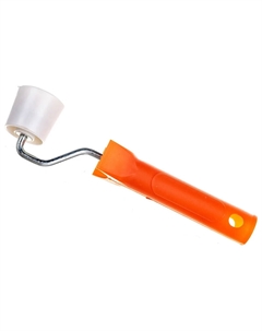 Ролик прижимной для стыков обоев и в углах "Конус" 30-1903 (пластиковый, ручка 6 мм, 32 мм) Master color