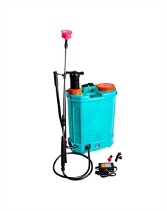 Опрыскиватель садовый ранцевый аккумуляторный с ручной подкачкой GS8216BM 16 л Sturm!