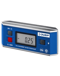 Уровень-угломер электронный, "ЭКСПЕРТ" 34745, функция определения абсолютного нуля, точность 0,1 Град Зубр