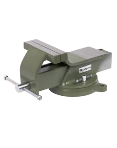 Тиски слесарные 18619, 125 мм, стальные, поворотные Сибртех