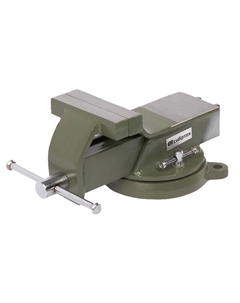 Тиски слесарные 18618, 100 мм, стальные, поворотные Сибртех