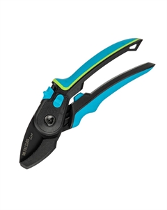 Секатор с наковальней LUXE 6048057, 220 мм, регулировка захвата, трехкомпонентные рукоятки Palisad