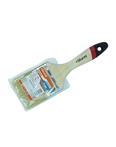 Кисть плоская 9040-22-075 Euro 3" (75 мм), натуральная щетина Sturm!