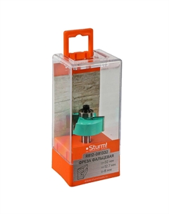 Фреза фальцевая с подшипником RB12-081332, 32x12,7x57 мм, хвостовик 8 мм Sturm!