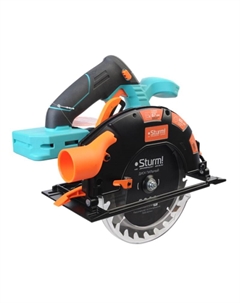 Аккумуляторная циркулярная пила CCS1867BL 1BatterySystem Sturm!