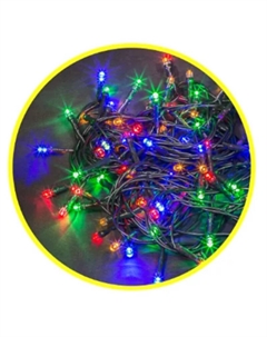 Гирлянда светодиодная NGF-S01-100RGBY-10-9.5m-230-C8-BL-IP44 61822 1241545 Navigator