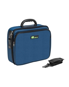 Сумка для инструмента 90236 (кейс монтера), 365х300х110 мм, 10 карманов, наплечный ремень Сибртех