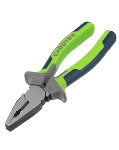 Плоскогубцы комбинированные 17054, 180 мм, фосфатирование, трехкомпонентные рукоятки Сибртех