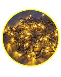 Гирлянда светодиодная NGF-S01-100WW-10-9.5m-230-C8-BL-IP44 61823 1241546 Navigator