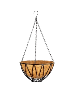 Кашпо подвесное 69015, высота с цепью и крюком 53,5 см, диаметр 26 см Palisad