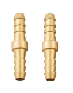 Штуцер "ЕЛОЧКА" 57062, двусторонний соединительный под шланг 8 мм, 2 шт. Stels