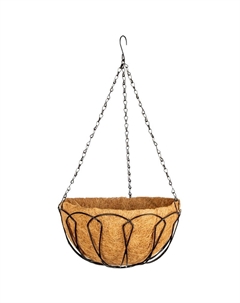 Кашпо подвесное 69002, с кокосовой корзиной, диаметр 30 см Palisad
