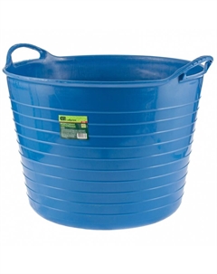 Гибкое сверхпрочное ведро 67523 28 л, синее Сибртех