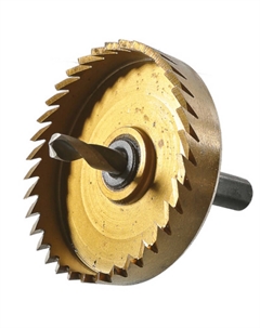 Коронка биметаллическая 1090-S04-BI-60, 60 мм, по тонколистовому металлу, центрирующее сверло Sturm!