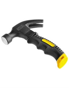 Молоток-гвоздодер Professional Compact 2026-225 укороченный с фиберглассовой рукояткой, 225г Stayer