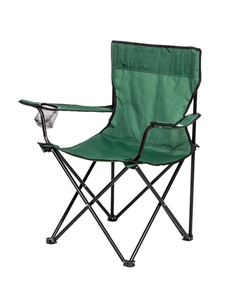 Стул складной с подлокотником и подстаканником Camping, 69608, 81х51х86 см Palisad