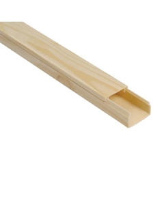 Кабель-канал JP3312-01, 12х12 сосна 3D (2м) Юпитер