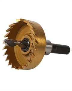 Коронка биметаллическая 1090-S04-BI-41, 41 мм, по тонколистовому металлу, центрирующее сверло Sturm!