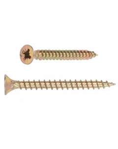 Шуруп универсальный SMV2-25430-5, 4.0х50 мм желтый цинк (5 кг) Starfix