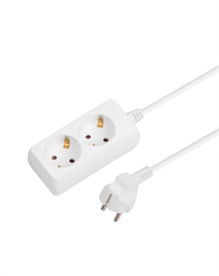 Удлинитель JP8102-22, 5 м (2 роз., 2,2кВт, с/з, ПВС 3х0,75) Юпитер