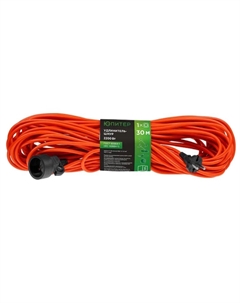 Удлинитель-шнур JP8401-03, 30 м (1 роз., 2,2кВт, б/з, ПВС 2х1) Юпитер