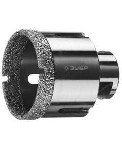 Коронка алмазная универсальная Профессионал 29865-54, технология ВВС, d=54 мм, посадка М14 Зубр