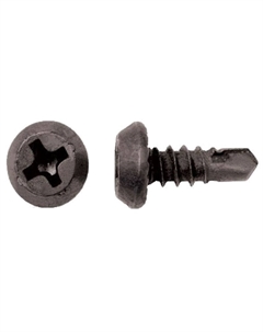 Саморез SMC1-86743-1000, 3.8х11 мм, для лист. металла, фосфат, со сверлом (1000 шт в карт. уп.) Starfix