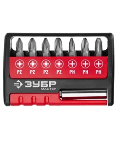 Набор: Биты 26089-H8, "МХ-8", CR-V Зубр