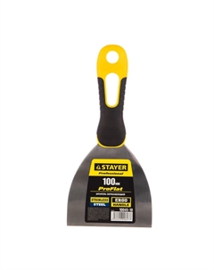 Шпатель "PROFESSIONAL" 10045-10 (нержавеющее профилированное полотно, 100 мм) Stayer