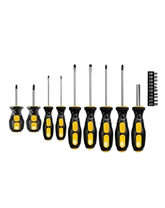 Набор отверток "MASTER" 2513-H19, 19шт Stayer