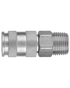 Муфта БРС GM-03AM 048639, европейского типа с наружней резьбовой частью BSPT 3/8" Jonnesway