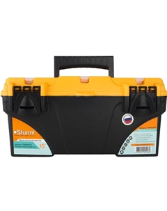 Ящик для строительных инструментов TBPROF16 (пластиковая ручка, длина 410, ширина 197, высота 215, вес 1 кг) Sturm!