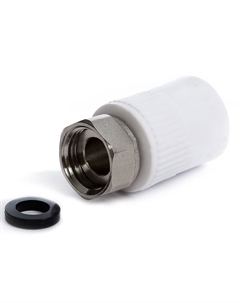 Муфта Fusitek FT05201, 20х3/4, с накидной гайкой