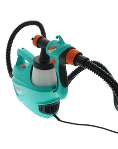 Электрический краскопульт SG 9645 B, объем бачка 0,7 л, производительность 0,32 л/мин Sturm!