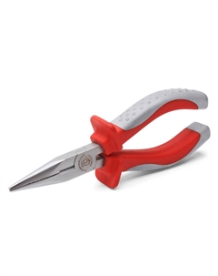 Длинногубцы диэлектрические Стандарт (160мм, трехкомпонентные рукоятки, вес 0.17 кг) Квт