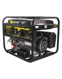 Портативный бензиновый электрогенератор DY8000LX-3 (электростартер, фаз: 3) Huter