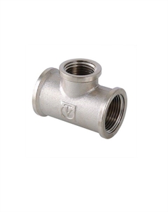 Тройник латунный переходной Valtec 3/4"х 1/2"х 3/4" ВР-ВР-ВР VTr.750.N.0504