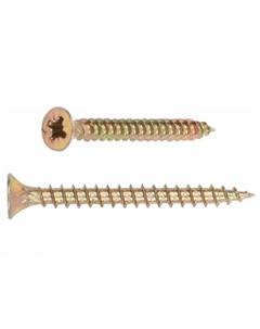 Шуруп универсальный SMZ1-100400-100, 2.5х20 мм желтый цинк (100 шт в зип-локе) Starfix