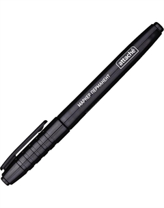 Маркер перманентный, черный 155797, 1.5-3 мм Attache