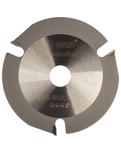 Пильный диск для УШМ по дереву Speedcutter (диаметр 125 мм, посадочный 22,2 мм, толщина 3,8 мм) Graff