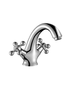 Смеситель для раковины D110810 "крест" D-lin