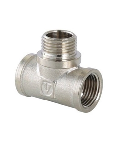 Тройник Valtec с переходом на НР 1/2" ВР-НР-ВР VTr.132.N.0004