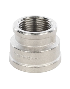 Муфта Stout SFT-0006-001141, 1 1/4х1, ВВ, переходная, никелированная