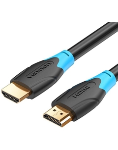 Кабель HDMI(19M)-HDMI(19M), v2.0/2.0, 1 м, черный (AACBF) Vention