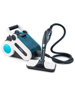 Пароочиститель Kitfort KT-917 1500Вт, белый/голубой