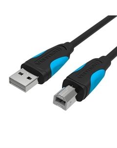 Кабель USB(Am)-USB(Bm), 3 м, черный, (VAS-A16-B300) Vention