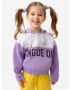 Толстовка с капюшоном и принтом, Белый Button blue