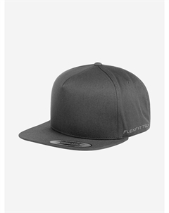 Бейсболка с прямым козырьком 6007 (серый), Серый Flexfit